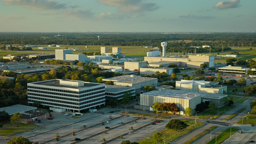 NASA's mission control campus spreads across the Houston plains, where humanity's greatest journeys begin.