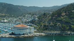 Avalon's terracotta-domed Casino crowns the harbor of this storied island retreat.
